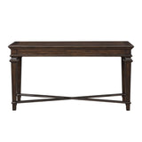 Traditional Design Sofa Table Espresso Finish Living Room Furniture 1pc B011P291539