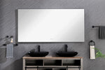 ZUN 72x 36Inch LED Mirror Bathroom Vanity Mirror with Back Light, Wall Mount Anti-Fog Memory Large W127253476