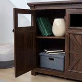 Farmhouse Sideboard Buffet with Storage with 3 Doors, Kitchen Storage, Coffee Bar W1758P210367