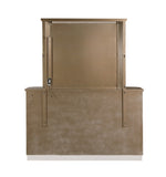 Dresser Made with Wood in Gold Finish B009139109