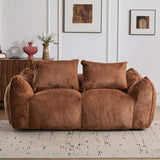 Giant Bean Bag Couch for Adults, Ultra Soft Fluffy Loveseat Bean Bag Sofa, Oversized Chase Lounge 88086941