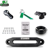 STEGODON New 9500 lb. Load Capacity Electric Winch S3,12V Waterproof IP67 Electric Winch with Hawse W121842967