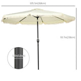 Outdoor beach umbrella/Sun Umbrella 42184971