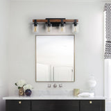 (Same as W1340119957/L1016) 4-Lights Farmhouse Vanity Lights Fixture Rustic Light Fixture W1340P206656