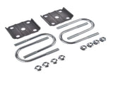 Trailer U-Bolt Kit & Leaf Spring Tie Plates Tieplate 3500 lbs Heavy Duty 49461780