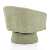 Contemporary Chenille Swivel Accent Chair, 360&deg Rotating Barrel Chair with Plush Cushioning for N765P292093N