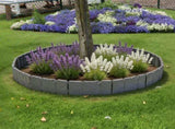 20 Pack Cobbled Stone Look Garden Edging, Flexible Interlocking PVC Landscape Edging, 16 FT No Dig 28864555