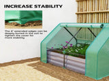 Garden Bed with Mini Greenhouse 26963433