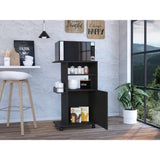 Columba Kitchen Cart, Single Door Cabinet, Four Caster B128P148689