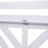 Outdoor & Indoor Privacy Metal Privacy 76" H48" W, Freestanding Decorative Privacy W465P193161
