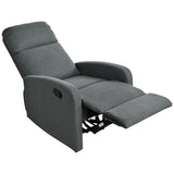 Modern Recliner Manual Recliner Home Theater Manual Recliner Chair with Adjustable Backrest for N763P256491E