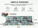 Outdoor Swing Cushions 55 Inch, Waterproof 4" Thick Porch Swing Cushion Replacement with Backrest 11987605