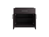 Pantry Organizer Cabinet 33" H, One Drawer, Two Interior Shelves, Two Doors B097P296809