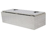 42" Aluminum Under Body Toolbox 5 Bar Tread Silver 29387373