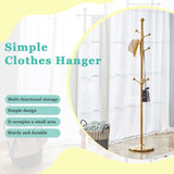 Main Stainless Steel Spray Painted Hanger, Modern Stainless Steel Coat Rack, Solid Wood W1151P276820
