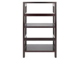 2-Section Open Shelf, Espresso Finish 21431465