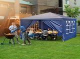 10'x10' Gazebo Waterproof Outdoor Canopy Patio Tent Party Tent for Wedding BBQ 44411827