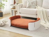 ZUN Scandinavian style Cat Couch Bed, Pet Sofa for Indoor Cats PP Indoor Pet Furniture Elevated Cat Beds 56559376