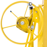 ZUN Drywall Panel Lifter Drywall Panel hoist Panel Hoist Jack Lifter 11ft yellow color W167683067