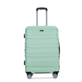 Luggage set of 5 pieces, expandable hard PC luggage set with TSA lock for rotating wheels, W284P202778