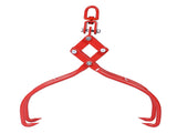 4 Claw Timber Log Lifting Logging Tongs Grabber Tong 28" W46537381