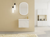 20'' Floating Wall-Mounted Bathroom Vanity with Resin Sink & Soft-Close Cabinet Door W999P143204