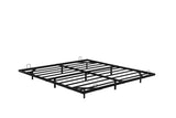 King Size Floating Bed Frames with LED Lights, Metal Platform Bed , Solid and Stable, Noise Free, No W1670P255522