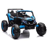 ZUN 12V Ride On Car with Remote Control,UTV ride on for kid,3-Point Safety Harness, Music Player W1396126989