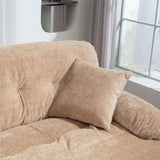 Two-seat Sectional Sofa Modular Deep Seat Sofa Couch Chenille Sofa Sleeper Comfy Upholstered W676P278753