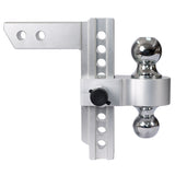 Alu Adjustable Trailer Drop Hitch,2inch receiver,8 inch adjustable W46537191