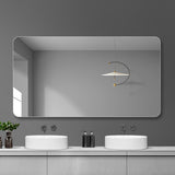 ZUN Bathroom Vanity Mirror , Wall-Mounted Mirror for Bathroom Anti-Fog Waterproof W2709P178995