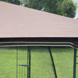 10x10 Outdoor Patio Gazebo Canopy Tent With Ventilated Double Roof And Mosquito net 32388179