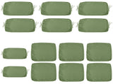 Cushion Covers for 7 Pcs Wicker Rattan Sectional Sofa, 14Pack Cushion Slipcovers Set W419P460549
