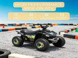 Black 6V Kids Motorized Quad 4-Wheeler ATV Ride On Car with Forward/Reverse Switch for 18-36 99697150