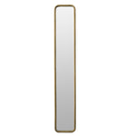 ZUN 47" x 8" Full Length Mirror with Antique Gold Metal Frame, Long Mirror for Hallway Living Room W2078124332