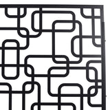Outdoor & Indoor Privacy Metal Privacy 76" H48" W, Freestanding Decorative Privacy W465P193250