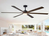 70" Ceiling Fan with Lights Quiet DC Motor Ceiling Fans 6 Speed Levels,Reversible Ceiling Fan, for W3596P443166