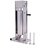 Stainless Steel Commercial Sausage Stuffer,Dual Speed Vertical Sausage Maker 11LB/5L, Meat Filler W46557791