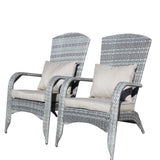 Patio Chair with Cushions W209P239196