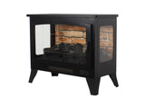 21 inchThree-sided Freestanding Electric Fireplace Stove heater with 3D Flame effect with remote 84633594