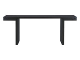 U-Style Large 60-Inch Console Table with Geometric Clean Lines Design,Stylish Entryway Table with N711P303209B