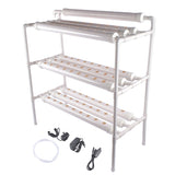 Floor Standing Hydroponics Growing Planting System Kit, Soilless Cultivation PVC Pipes for Gardening 41274413
