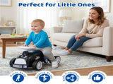 Kids Ride-On Sliding Car with Music Function, 3 Themes Sit-and-Scoot Toy for 19-36 Months 55689573