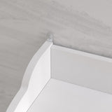 Modern Over The Toilet Space Saver Organization Wood Storage Cabinet for Home, Bathroom -White W40931565