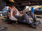4 Level Adjustable Backrest Mechanic Rolling Creeper, Heavy Duty 6 Swivel Casters Garage Repair Cart 73736907