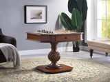 Cherry Game Table with Pedestal Base B062P189143