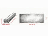 4x100FT 8OZ Non Woven Geotextile Fabric, Heavy Duty Weed Barrier Landscape Fabric, Ground Cover Weed 24176939