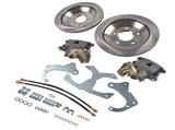 Rear Brake Disc Set for GM 7.5 Inch 10 Bolt Bolt-On Rear Brake Kit w/ E-Brake Fits overnxle with 17380742