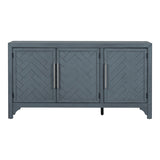 U_Style Designed Storage Cabinet Sideboard with MDFPine veneer , Adjustable Shelves, Suitable for WF531505AAV
