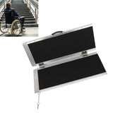 Aluminum Alloy Folding Wheelchair Ramp Portable Non Slip Wheelchair Ramp with Handle 64553767